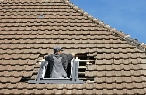 Pose de velux - Montfarville